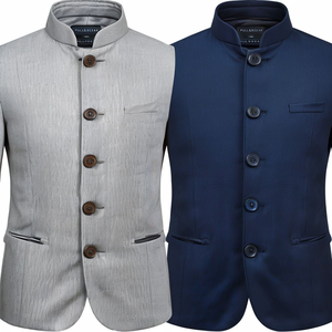 <span class=keywords><strong>ชุด</strong></span>สูทผู้ชายแบบ<span class=keywords><strong>ซาฟารี</strong></span> คอจีน ดีไซน์ใหม่ปี 2026 แบรนด์ LB  เสื้อเบลเซอร์ลำลองคุณภาพสูง สไตล์จีนโบราณสำห<span class=keywords><strong>รับ</strong></span>ผู้ชาย - Product Image 4