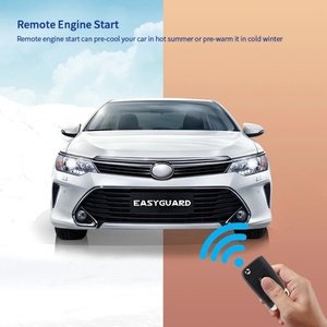EASYGUARD PKE Keyless Entry <b>Car</b> Alarm Auto Start <b>Push</b> Start Button NFC Smartphone App Entry volkswagen Style Keys - Product Image 5