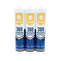 Mastic silicone acétique transparent KANGHONG 300ml à séchage rapide, adhésif GP à forte adhérence pour le travail du bois en Afrique et au Moyen-Orient – Vente chaude