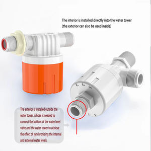 高效1/2英寸、3/4英寸、1英寸液压浮球水位控制阀PA66尼龙/ABS塑料直动式OEM；储罐塔水池 - Product Image 6