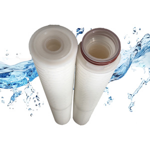 Cartouche filtrante plissée en PP à prix compétitif avec pompe pour traitement de l'eau par osmose inverse, garantie 1 an, 500 L/heure - Product Image 1