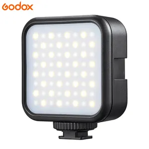 Godox LED 6Bi двухцветный светодиодный видео свет фотографический свет RGB полноцветный портативный карманный маленький мини