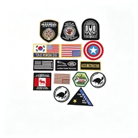 Patchs brodés personnalisés en forme de papillon de dessin animé, autocollants DIY pour la décoration et la réparation de vêtements et chapeaux, badges en gros