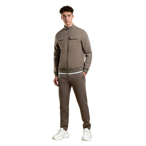 Survêtement hybride personnalisé avec logo, survêtement <span class=keywords><strong>de</strong></span> football avec poches, vente en gros, tissu <span class=keywords><strong>haut</strong></span> <span class=keywords><strong>de</strong></span> <span class=keywords><strong>gamme</strong></span>, survêtement pour hommes - Product Image 5