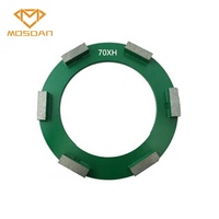 Disque de meulage diamanté Klindex Hyper Metal Bond 240 mm à 6 segments pour béton, marbre, granit, terrazzo