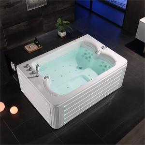 Masseur d'épaules, baignoire <span class=keywords><strong>spa</strong></span> autoportante en acrylique, <span class=keywords><strong>jacuzzi</strong></span>, hydromassage pour usage intérieur/extérieur, salle de bain, massage pour couples - Product Image 1