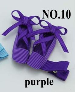 Dance Hair <strong>Bow</strong> with Ballet Shoe Hair Accessories for Girl Kids - Product Image 5