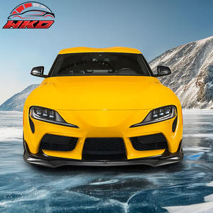 สำหรับ Toyota GR Supra 2020-2025 A90 A91 สเกิร์ตหน้าทรง IKON วัสดุ PP สีดำด้าน คุณภาพสูง ชุดแต่ง - Product Image 3