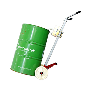 Mini equipo de manipulación de tambor de aceite manual con neumático de 2 ruedas 450kg Carro de tambor de aceite hidráulico manual - Product Image 3