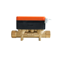 Compteur d'eau à ultrasons DN15 Valve Control R250 IP68 Compteur d'eau numérique prépayé LoRaWAN Compteur d'eau intelligent sans fil Fabricant