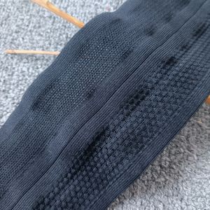 Fabrika Katlanır Düz Bağcıklı Bel Bandı Elastik Kemer File Kenarlı Elastik Bant Spor Salonu Sporları Egzersizi için Çift Sırtlı Elastik Bant - Product Image 5