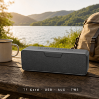 Enceinte sans fil portable XDOBO X5 30W avec IPX6 et batterie Power Bank 4000mAh, appairage TWS, chargement Type-C, appels mains libres