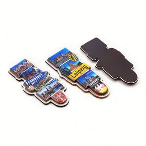 Various Styles Custom Country Souvenir Printed <b>Fridge</b> 9Cmx7cm Mdf Wood Epoxy Magnet - Product Image 5