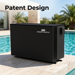 <span class=keywords><strong>POWERWORLD</strong></span> Bomba de Calor de Aire para Piscina con Control WiFi a Bajo Precio, sin Tanque, con Carcasa de Acero Inoxidable - Product Image 6