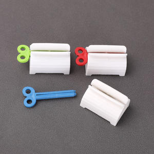 Exprimidor de Pasta de Dientes de Plástico, Dispensador de Pasta de Dientes de Pared con Soporte para Cepillo de Dientes, Suministros para Niños y Adultos, Baño R2166 - Product Image 1