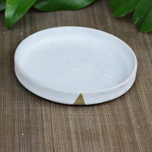 Caro Light Gray <b>Concrete</b> <b>Candle</b> <b>Holder</b> for Pillar 3" - Product Image 3