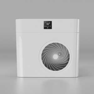 Bain à remous tout-en-un moderne en acrylique pour 1 personne avec refroidisseur, filtre, ozone et écran tactile pour usage intérieur - Product Image 3