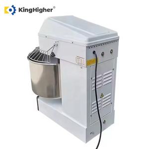 Mélangeur à pâte automatique commercial en spirale 45L à double vitesse, bol en acier inoxydable, machine de boulangerie, pizza, pain, minuterie industrielle, neuf - Product Image 4