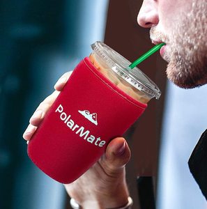 Manchon isolant réutilisable en néoprène pour le café glacé et les boissons froides pour les tasses <span class=keywords><strong>McDonald</strong></span>'s & More - Product Image 5