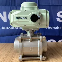 Stainless Steel Motorized Electronic 2 Way Valve for Water