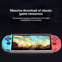 Console de jeux vidéo rétro portable populaire X12 Plus 7 pouces 32/64 bits 32 Go prend en charge les jeux d'arcade