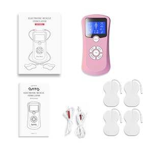 Masseur musculaire électronique à impulsions à <span class=keywords><strong>2</strong></span> canaux, système de thérapie TENS numérique pour la douleur, équipement de physiothérapie - Product Image 6