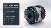 Nouveauté Moteur DC 380W 18V 23500 tr/min 0,19 Nm Haute Vitesse pour Clé à Chocs Électrique Perceuse