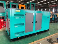 Generator Diesel Silent Yuchai Custom 100Kva 150kva 200kva 300kva Set Generator Diesel Silent untuk Pembangkit Listrik