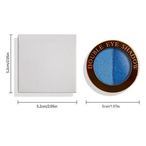 थोक <span class=keywords><strong>2</strong></span> रंग सर्कल कस्टम आंखों की छाया चमकदार आंखों की छाया चमकदार आंखों के माकीलाजे पर - Product Image 6