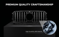 Kit carrosserie complet style G63 AMG pour Suzuki Jimny 2018+, pare-chocs avant/arrière, capot, feux, kit carrosserie PP, finition polie, installation facile, modèle W464