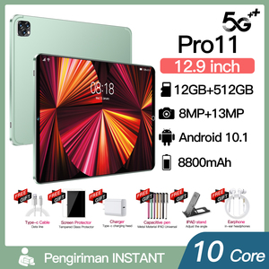 ของเล่นอัจฉริยะสำหรับเด็กหน้าจอแสดงผลขนาด12.9นิ้วความจำ12 + 512กรัมเชื่อมต่อ Wi-Fi ของเล่นเพื่อการเรียนรู้การเล่นเกมโดยพ่อแม่สามารถใช้ได้ - Product Image 2