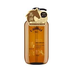 Champú de Aceite de Caballo Chidai 750ml con Aminoácidos Orgánicos, Calmante y Suavizante <span class=keywords><strong>para</strong></span> Cabello Seco y Dañado - Product Image 1