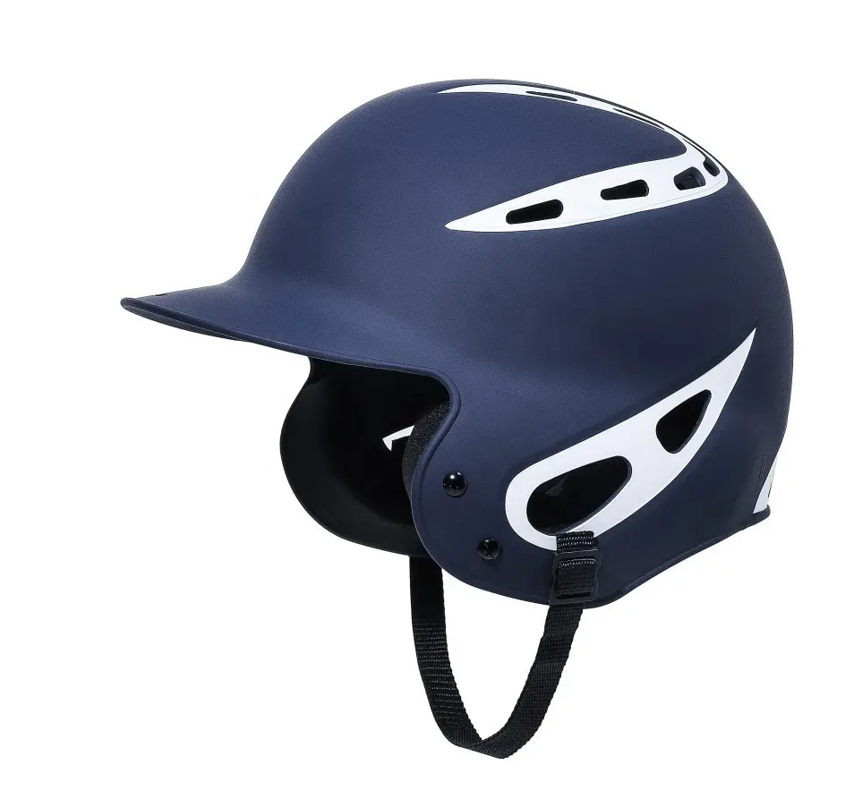カスタム高耐衝撃左利き用Cフラップシングルイヤーヘルメットソフトボールヘルメット野球バッティングヘルメット