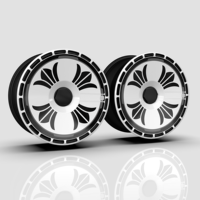 Nouveau couvercle de moyeu de roue de jante ABS de conception Aerodisc de 19 pouces pour les véhicules Tesla