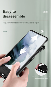 2025 Sản phẩm mới khung ngân hàng điện không dây trường hợp pin cho S23/S24 siêu di động sạc pin bên ngoài sao lưu trường hợp điện thoại - Product Image 3