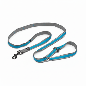 Kurgo Laisse Quantum 6 en 1, Laisse mains libres pour chiens, Laisse de course, Style bandoulière et ceinture, Réfléchissant, Clip mousqueton, pour - Product Image 1