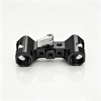 Vente directe usine – Système de support de tige universel en acier inoxydable haute précision 15 mm, pièces de rechange CNC, tolérance 0,01 mm pour