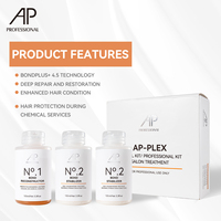 AP PLEX N°2 Multiplicateur de Liaisons Parfaites pour Réparation Capillaire Anti-Casse, Produits de Soin pour Cheveux à Usage Professionnel en Salon