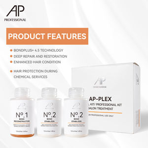 AP PLEX رقم 2 معزز الروابط المثالي لإصلاح الشعر ومنع التكسر لصالونات التجميل الاحترافية ومنتجات العناية بالشعر - Product Image 6