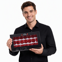 Têtes de roses stabilisées en gros pour bricolage (2-3 cm) – Idéales pour mariages, remises de diplômes, Noël, la fête des Mères, Pâques, décorations murales, couronnes et plantes