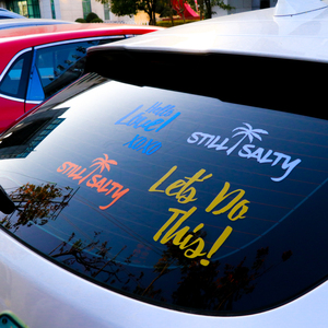 Adesivi per Auto Impermeabili Personalizzati, Decalcomanie in Vinile Trasparenti Nere per Decorazione Finestrini Auto, Adesivi Transfer per Auto - Product Image 3