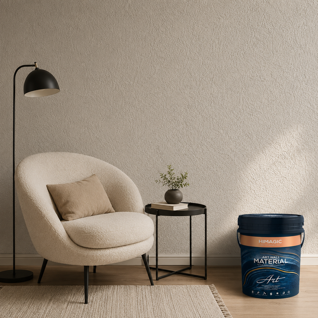 Modern Textured Crystal Stone Paint Eco-Friendly Travertine Art Coating Anti-Mold Washable Fine Stone Finish for Project Use