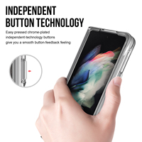 Coque arrière multifonction pour Samsung Galaxy Z Fold 4 7 5 6, compatible avec les modèles Z3 et Z2, originale