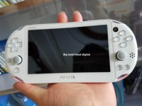 Console de jeu WiFi PS Vita PSV1000/PSV2000 authentique rose rouge métal argenté