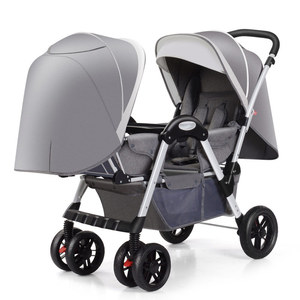 Cochecito Doble para Bebés JXB con Diseño Cara a Cara, Plegable, para Uso en Todas las Estaciones, Dos Asientos en un Cochecito - Product Image 1