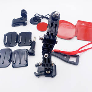 Support de fixation pour mentonnière de casque de moto pour caméra d'action GoPro, compatible avec Yi 4K et DJI Osmo Camera, accessoire essentiel - Product Image 3