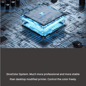 中国制造商最畅销的双头dtg直连到服装棉质T恤打印机，带白色墨水循环系统 - Product Image 4