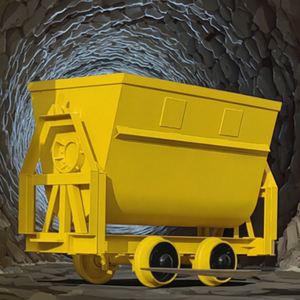 Chariot de mine souterraine de haute qualité pour voies ferrées, avec benne basculante de 0,55 m³/0,75 m³ - Product Image 1