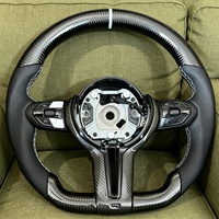 Volant sport en fibre de carbone et cuir pour F10 F20 F30 F32 F36 F80 F82 M3 M4 M5 M Sport, vente en gros