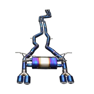 Système d'échappement Catback en titane électronique à prix d'usine pour BMW G80/G82/G8X M3 M4 - Product Image 1